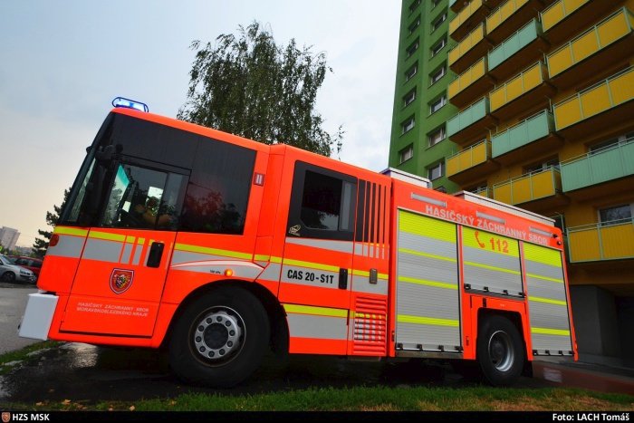 Hasiči na severu Moravy vyjížděli kvůli počasí zhruba ke čtyřem desítkám případů.