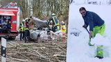 Sněhový orkán se žene Evropou: Zabil už čtyři lidi, zastavil letecký provoz