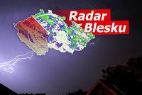 V Česku hrozí další bouřky, teploty klesnou i k 5 °C. Sledujte radar Blesku