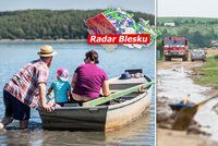 Extrémní srážky v Česku vystřídají tropy, v pátek bude až 34 °C. Sledujte radar Blesku