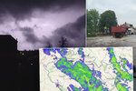 Ve čtvrtek se do Česka vrátí vydatné srážky i bouřky, zahrozí i povodně. Sledujte radar.