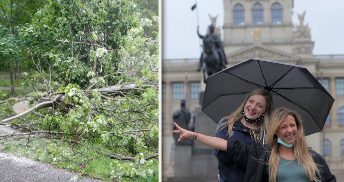 Českem se ženou bouřky, kde všude nás zkropí liják? Sledujte radar Blesku