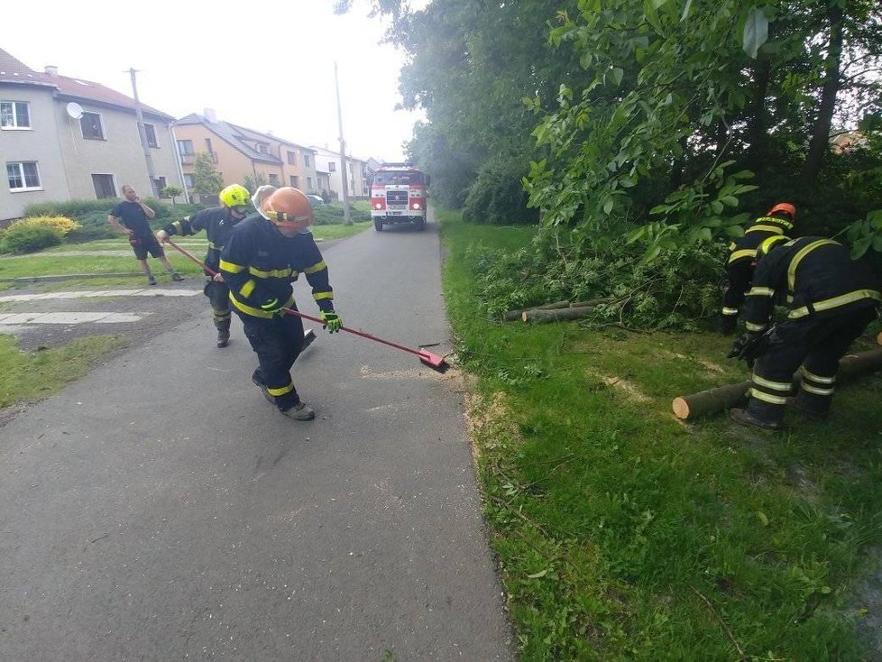 Druhý červnový víkend se Českem prohnaly silné bouřky (14. 6. 2020)