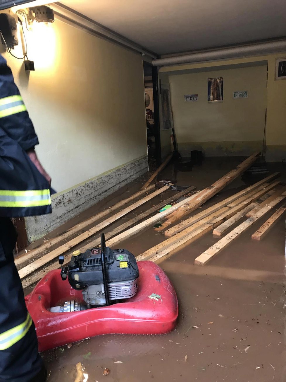 Olomoucký kraj zasáhly 10. července vpodvečer silné bouřky.