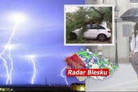 Česko sežehne tropických 33 °C, přijdou i silné bouřky. Hrozí rozvodnění řek, sledujte radar Blesku