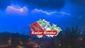 Na Česko udeří silné bouřky