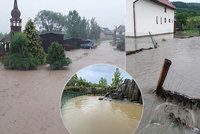Povodně v Česku: Bahno v domech i děs v zoo. Bouřky se vrátí, sledujte radar Blesku