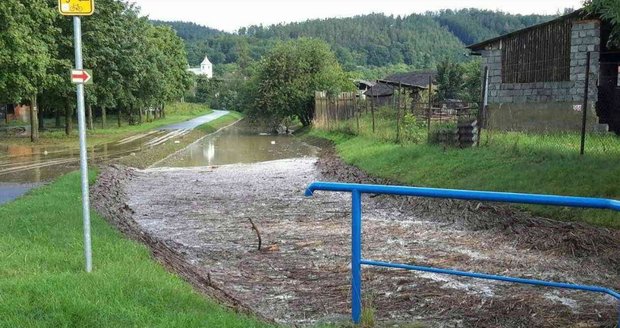 Bouřky se prohnaly Olomouckem (6.8.2019)