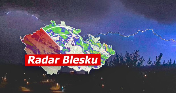 Jihu Česka hrozí velmi silné bouřky (9. 6. 2021)