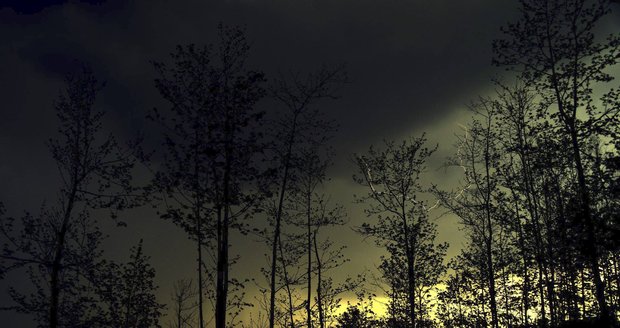 Fotografovi se podařilo zachytit bouřku ve své plné síle.