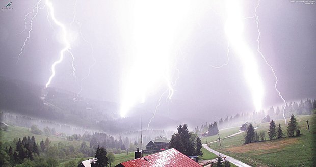 Vedra na chvíli vystřídají bouřky. Ochlazení však nečekejte.