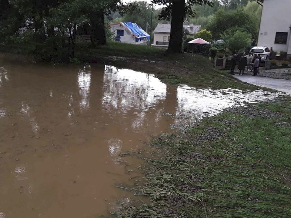 Ilustrační foto - záplavy v Olomouckém kraji (1. 7. 2019)