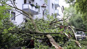 Počasí v Německu paralyzovalo část Německa, zejména Severní Porýní - Vestfálsko.