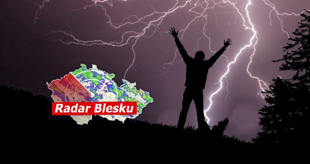 Na jihu Česka se mohou vyskytnout silné bouřky.