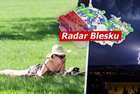 V úterý až 31 °C, do Česka se však brzy přiženou bouřky: Kdy? Sledujte radar Blesku
