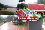 Silné bouřky a lijáky páchaly škody především na Trutnovsku, hasiči evakuovali dětský tábor