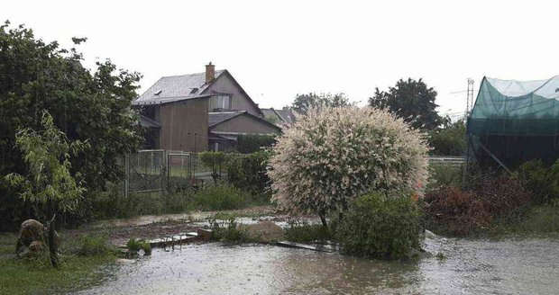 Bouřky na Olomoucku