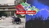 Velmi silné bouřky míří na Moravu, zasáhnou i obce zničené tornádem. Sledujte radar Blesku