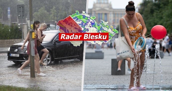 Koncem pracovního týdne Česko tropy ještě zažije, pak přijde výrazné ochlazení a hlavně bouřky