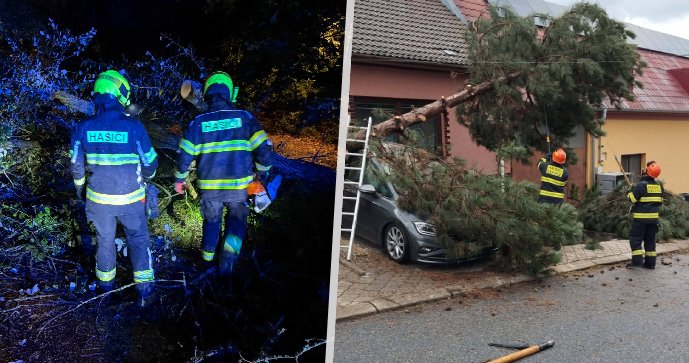Účet po vydatných bouřkách: Pojišťovny evidují škody za desítky milionů.