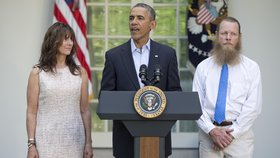 Rodiče Bowa s americkým prezidentem Barackem Obamou.