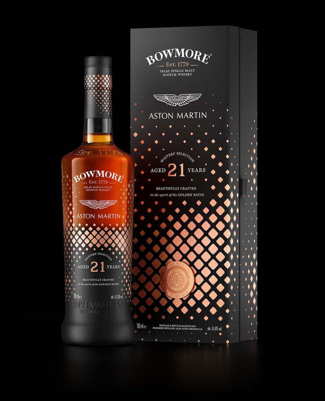 Bowmore Aston Martin 21 Masters SelectionBottle