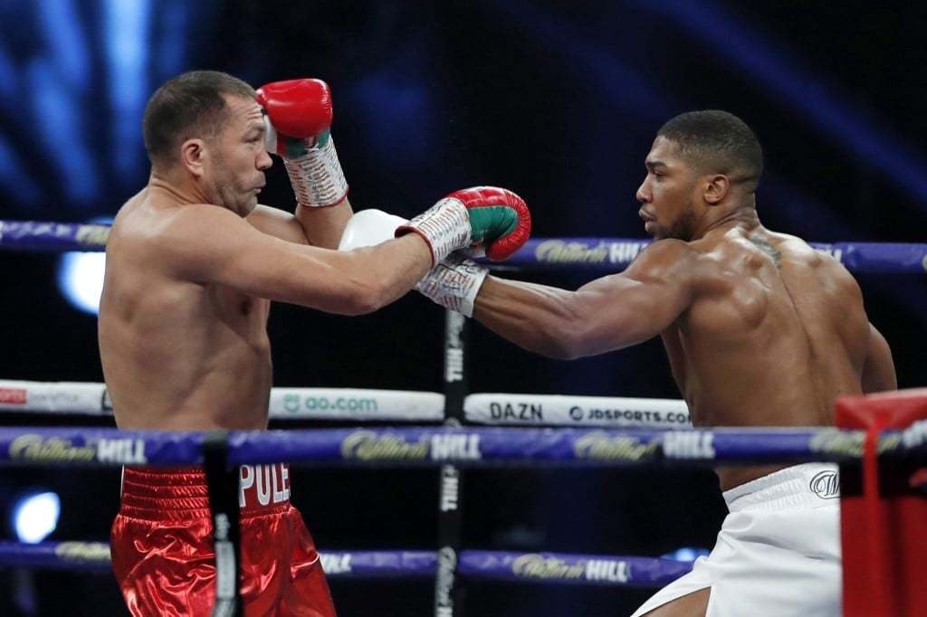 Anthony Joshua knockoutoval Kubrata Puleva v devátém kole!