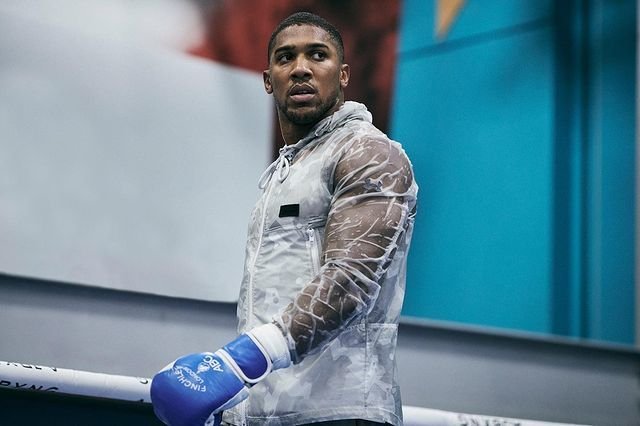 Britský boxer a světový šampion Anthony Joshua