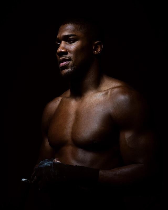 Britský boxer a světový šampion Anthony Joshua