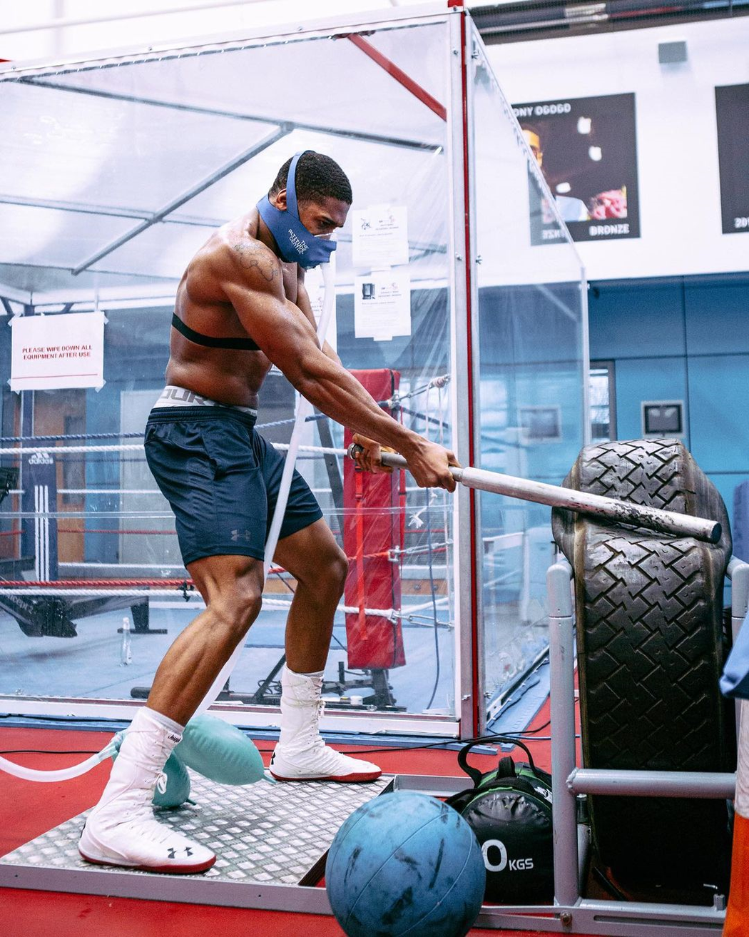 Anthony Joshua zahrnuje do svých tréninků neustále nové prvky