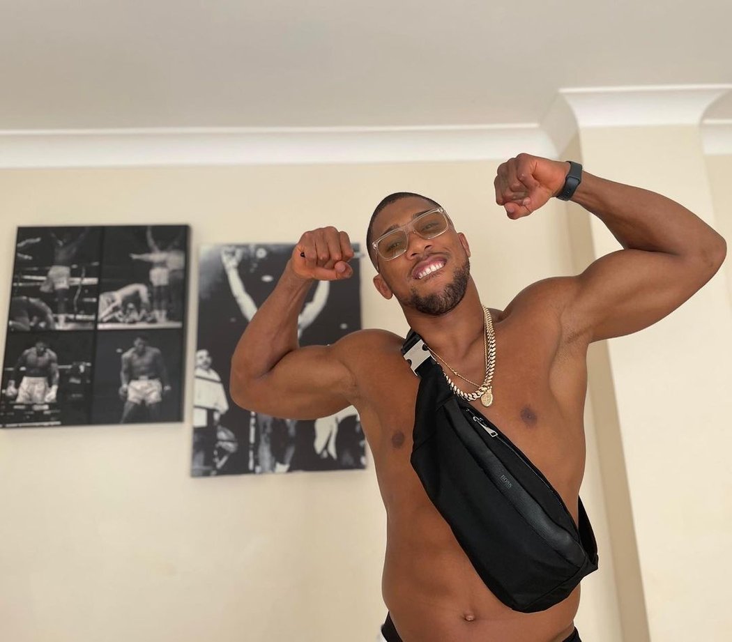 Britský boxer Anthony Joshua