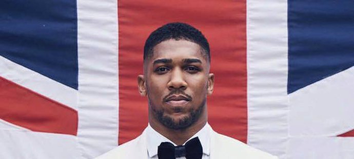 Hrdý Brit a velký miláček Anglie, boxer Anthony Joshua