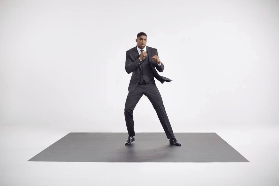 Britský boxer Anthony Joshua