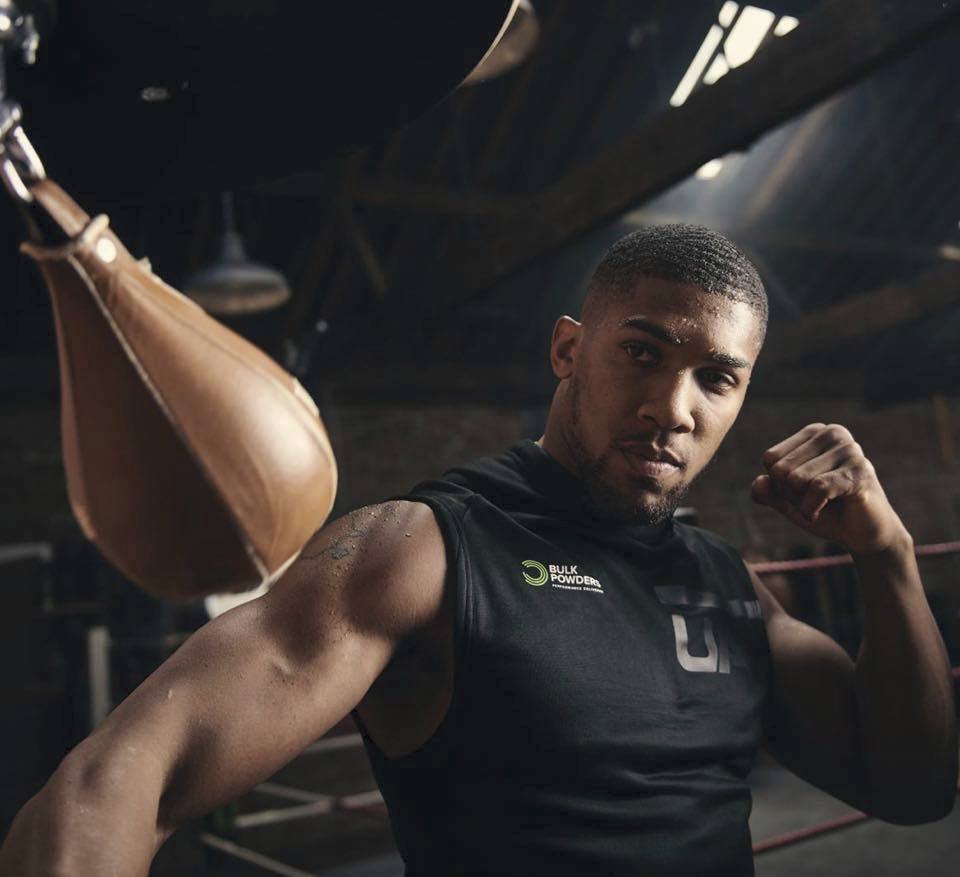 Boxer Anthony Joshua