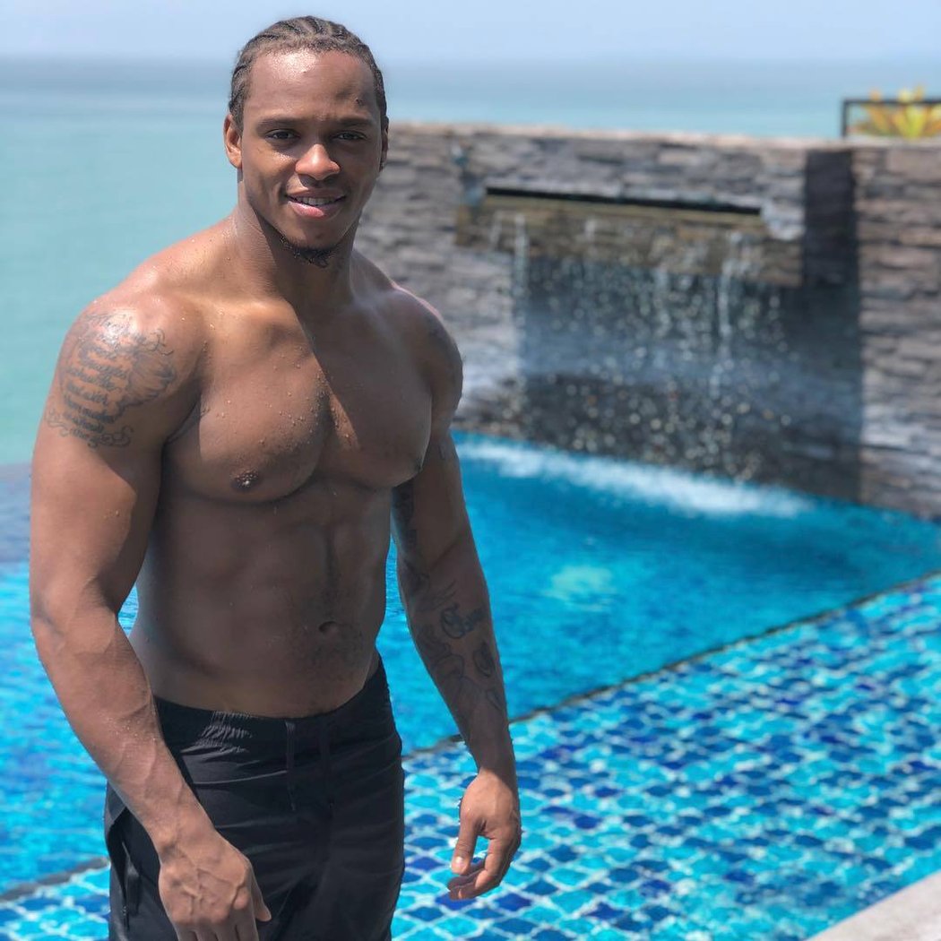 Úspěšný britský boxer Anthony Yarde.