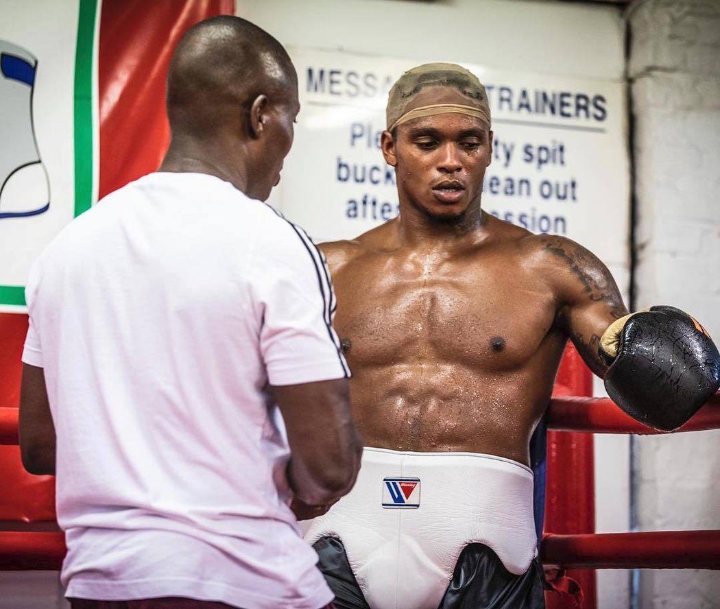 Úspěšný britský boxer Anthony Yarde.