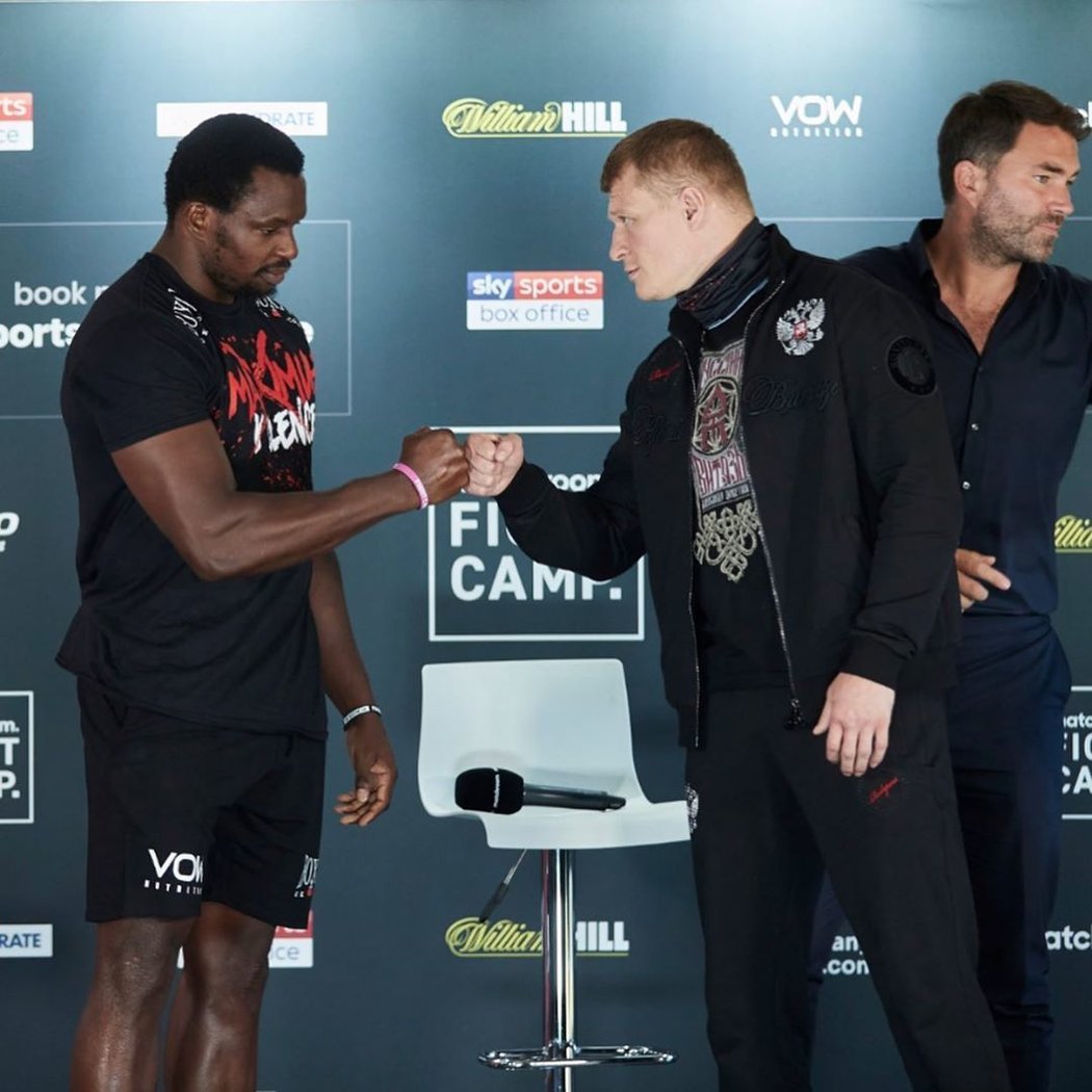 Před zápasem Dillian Whyte vs. Alexandr Povětkin