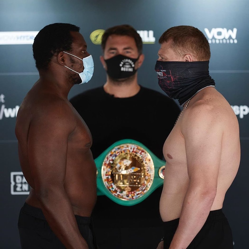 Před zápasem Dillian Whyte vs. Alexandr Povětkin