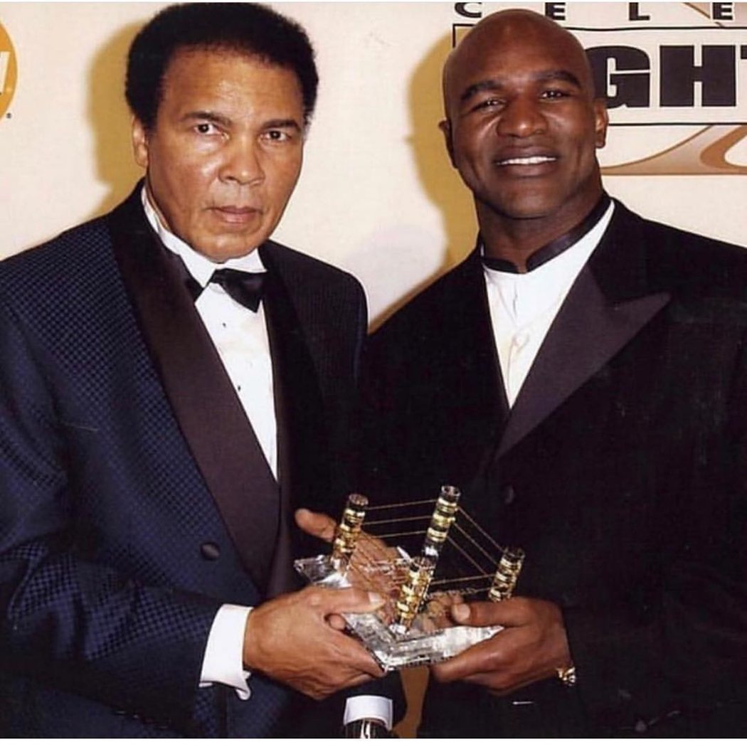 Muhammad Ali a Evander Holyfield