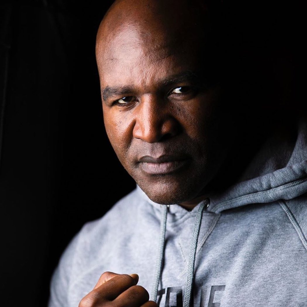 Skvělý boxer Evander Holyfield