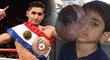 Sedmiletý Ali Hassan bojuje o život, místo pravého oka má obří nádor. Pomoci se mu rozhodl boxer Amir Khan, který v kariéře vydělal přes půl miliardy korun.
