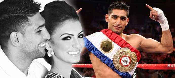Válka mezi boxerem Amirem Khanem a jeho manželkou. Prý mu zahla s rivalem z ringu a řeší to po sociální síti.