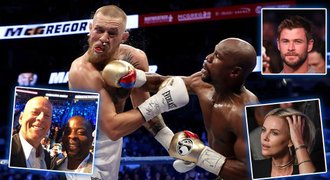 Boxer Mayweather vyřídil McGregora: V ochozech zírala »polovina« Hollywoodu!