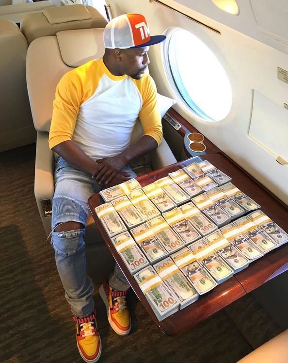 Tahle létá Mayweather!