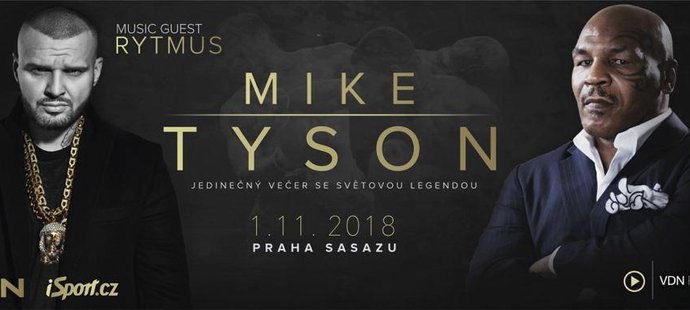 Na show Mika Tysona vystoupí i populární rapper Rytmus