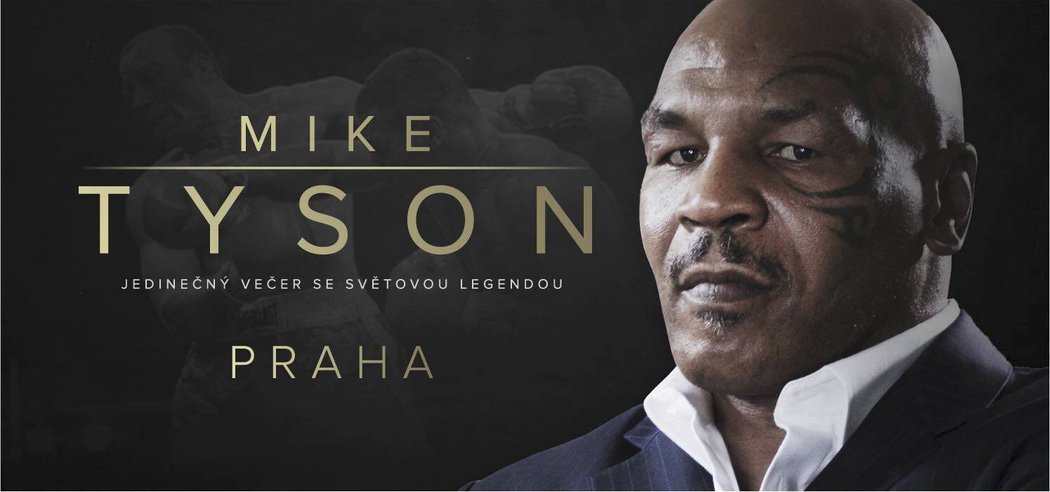 Mike Tyson míří do Prahy