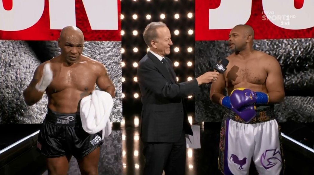 I bez diváků byl zápas Mike Tyson vs. Roy Jones Jr. pořádnou show.