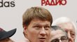 Ruský boxer Alexandr Povětkin na tiskové konferenci