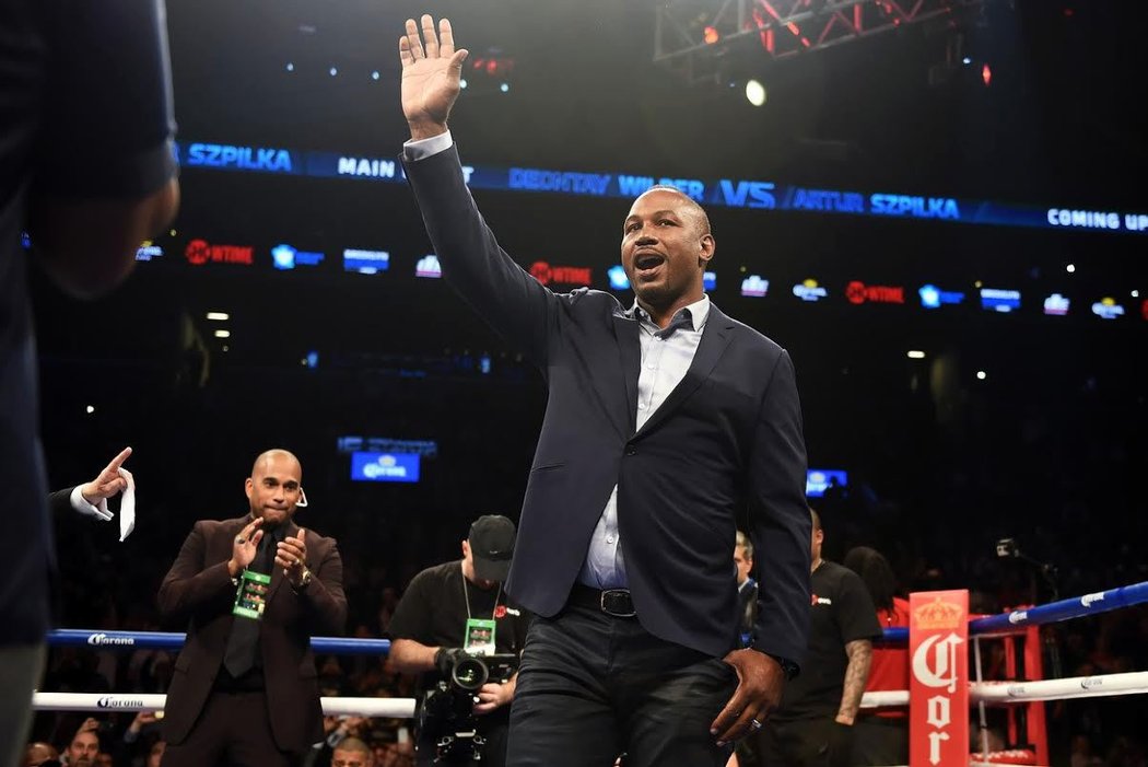 Na boxerský večer zavítal také Lennox Lewis