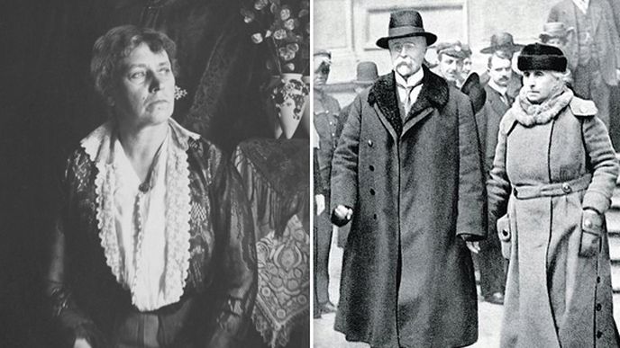 První poslankyně Božena Viková-Kunětická útočila na Masaryka i jeho ženu Charlotte